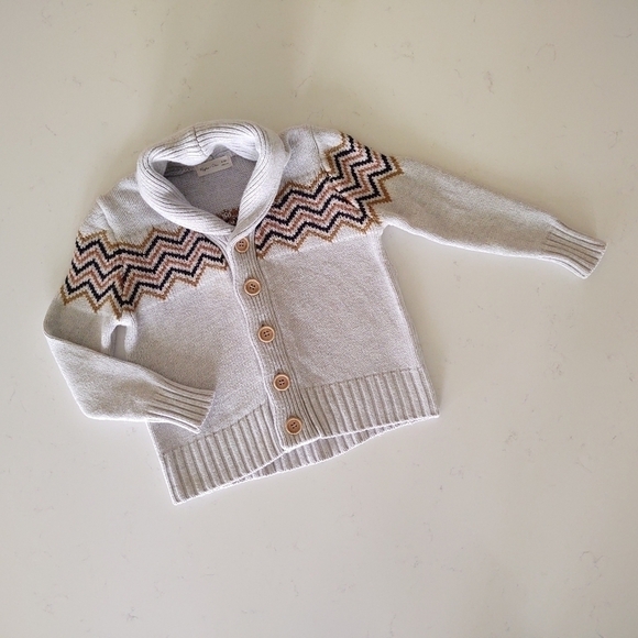 RYLEE & Cru | Zigzag Knit Cardigan - Picture 2 of 5